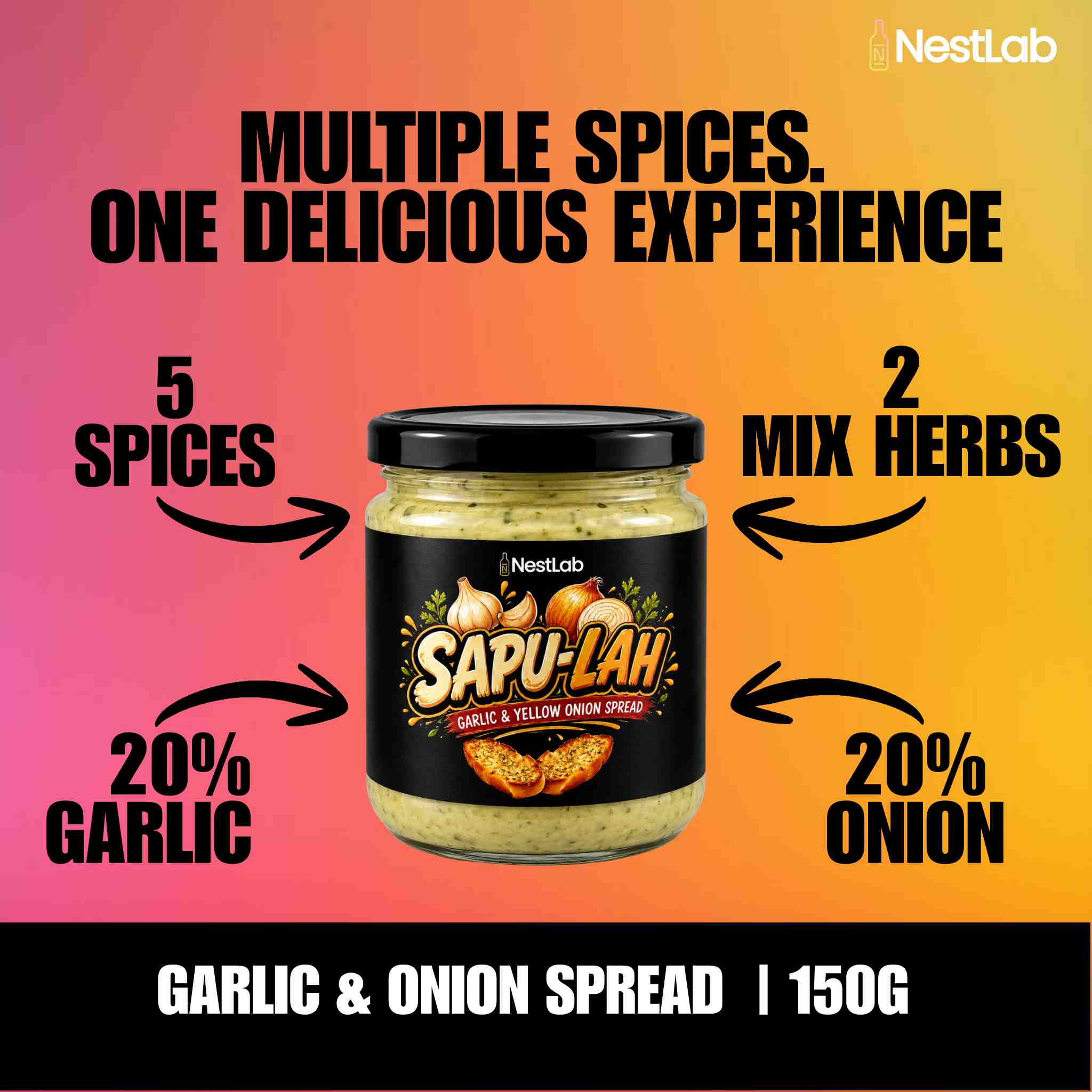 Garlic Onion Herb Spread