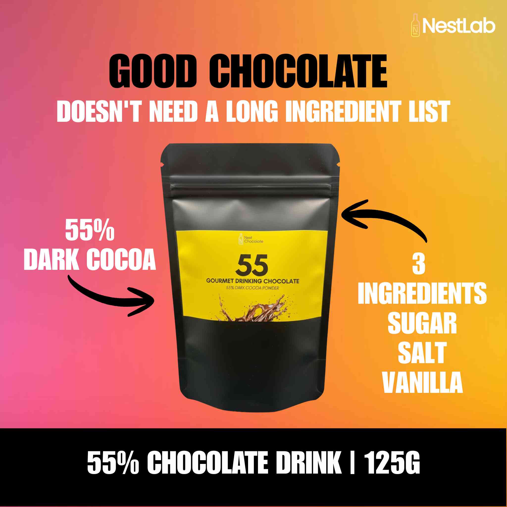 55% Dark Chocolate Drink