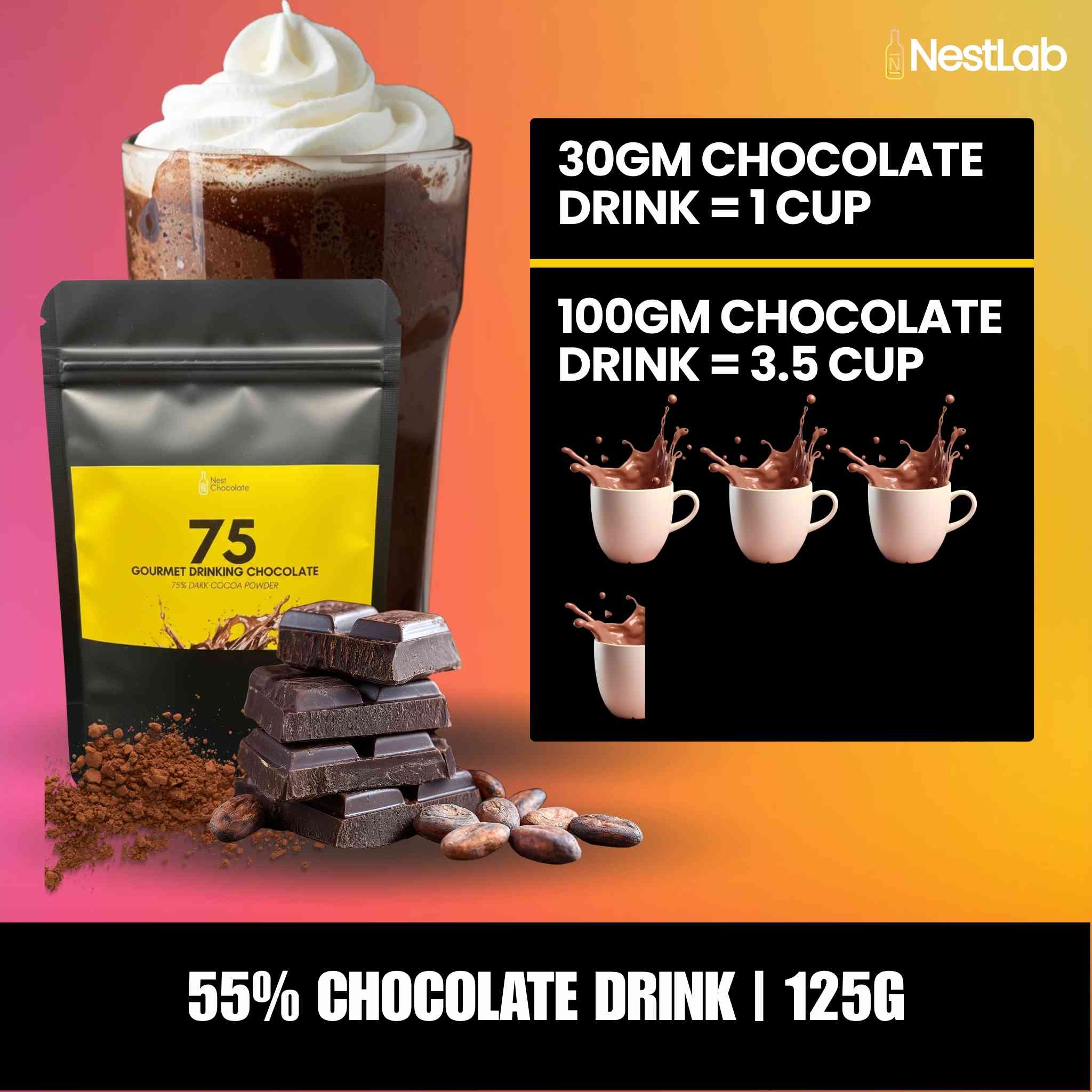 55% Dark Chocolate Drink