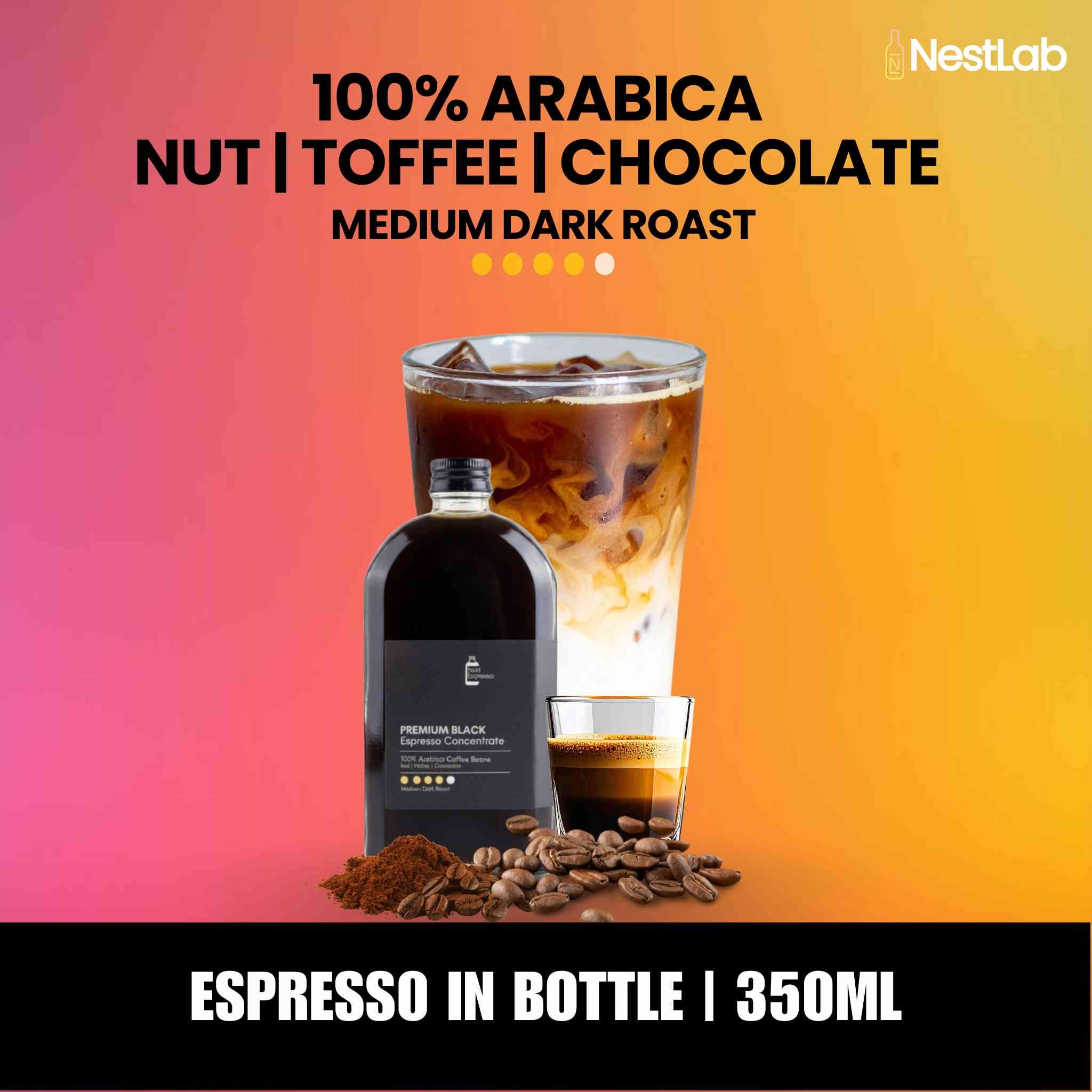 Espresso Coffee In Bottle