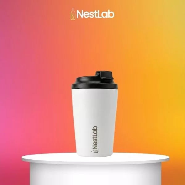 Nestlab Coffee Cup (340ml/12oz) - Durable Stainless Steel & Temperature Retention