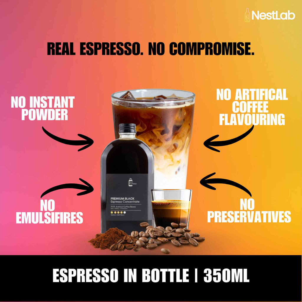 Nest-Espresso | Espresso Coffee In Bottle (350ml)