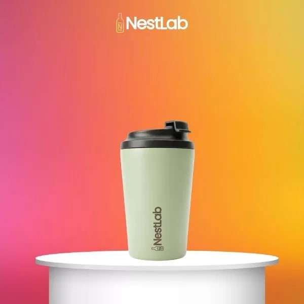 Nestlab Coffee Cup (340ml/12oz) - Durable Stainless Steel & Temperature Retention