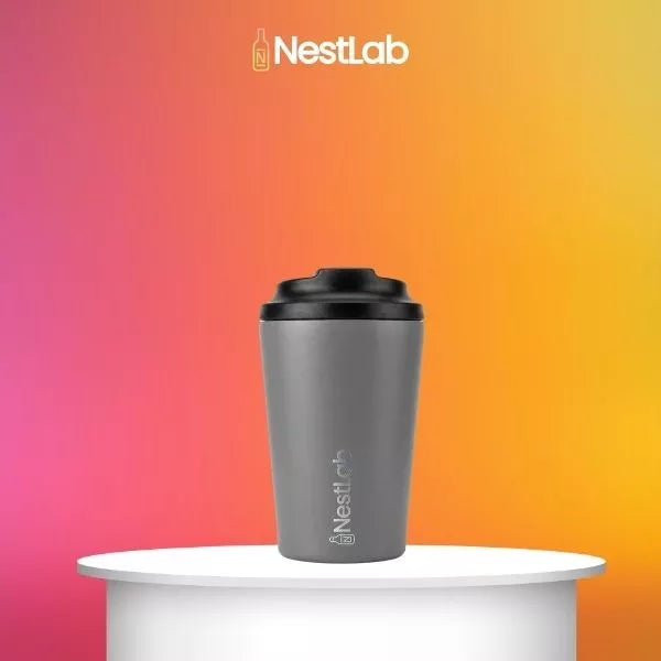 Nestlab Coffee Cup (340ml/12oz) - Durable Stainless Steel & Temperature Retention