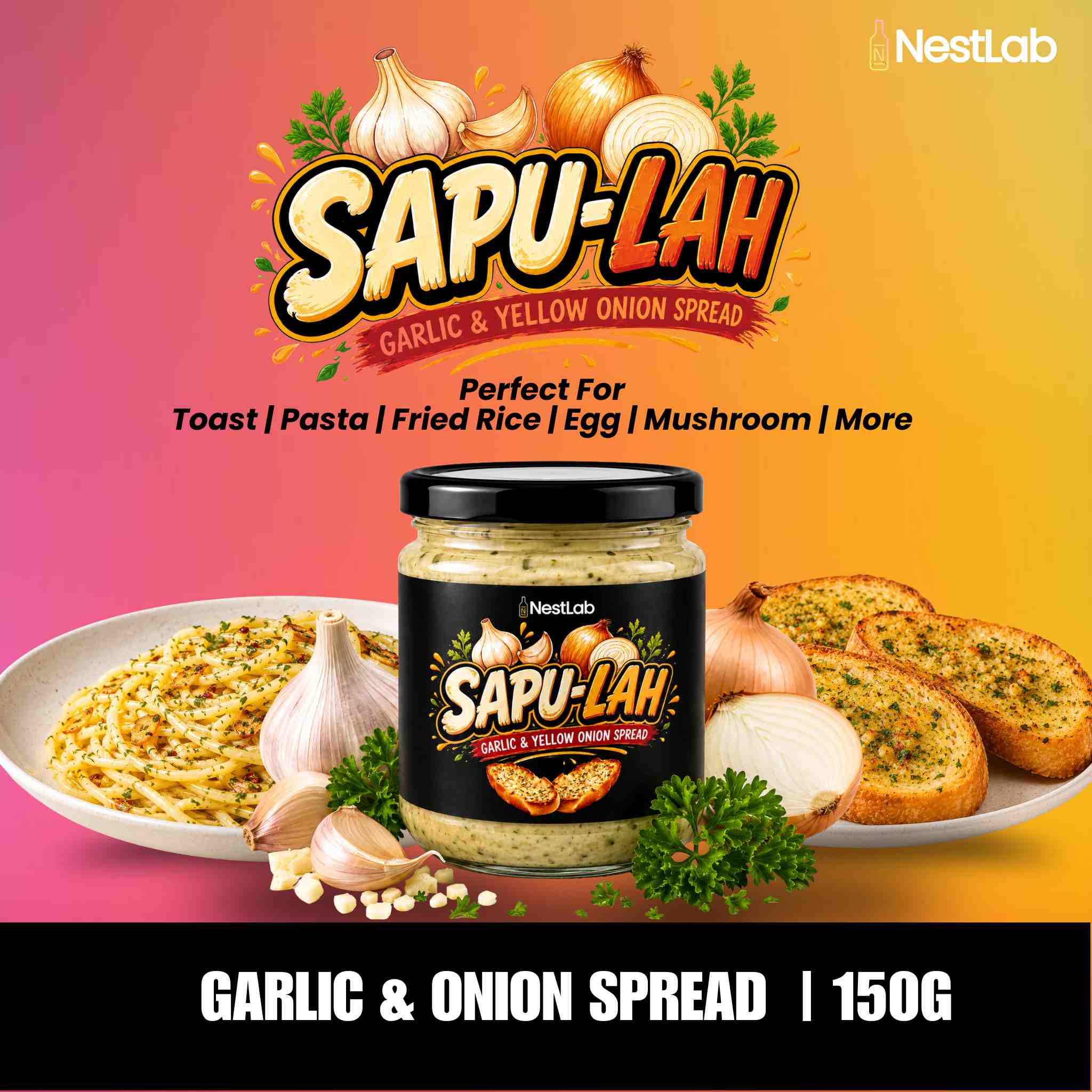 Garlic Onion Herb Spread