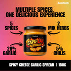 4 flavour Garlic Spread