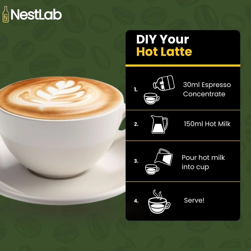 350ml Bottle Pati Espresso Coffee - DIY Your Cafe Grade Latte at Home | 100% Arabica Premium Coffee - Image 4