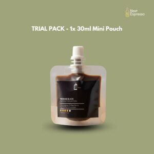 (Trial Pack) Espresso Concentrate in Pouch- with Free Vanilla Syrup | 30ml